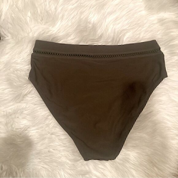 NWT Tempt Me Army Green Two-Piece Swimsuit Size M - Picture 13 of 14